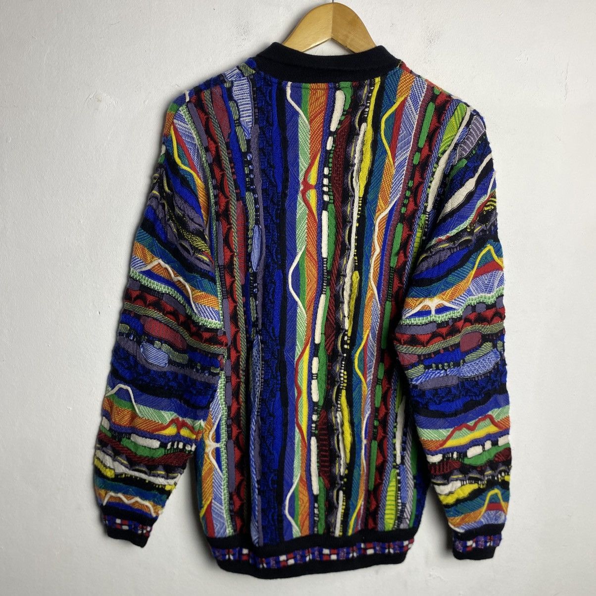 Coogi Meeroo Coogi Style Vintage 3D Cable Knit Size US M / EU 48-50 / 2 - 6 Thumbnail