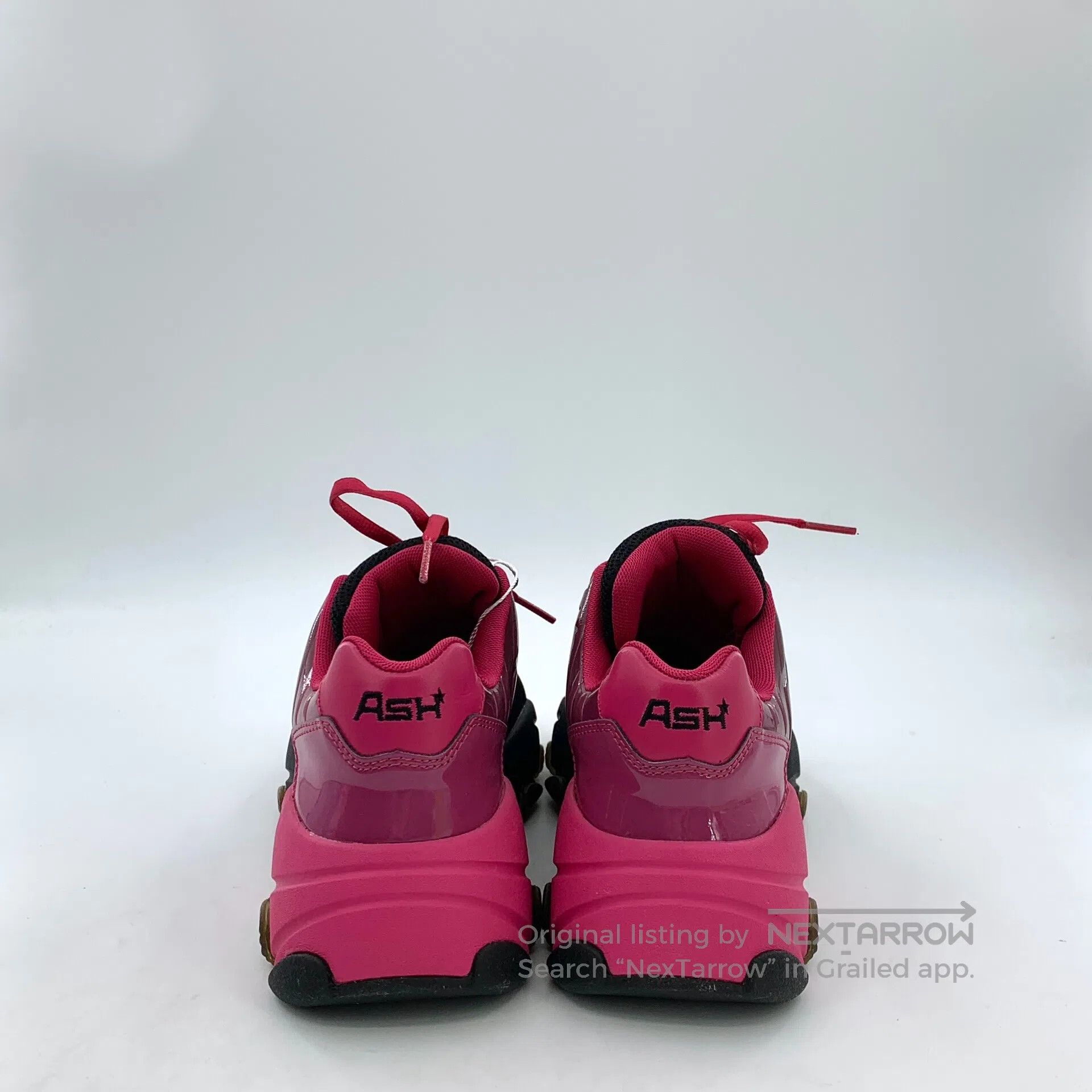 ASH ASH Contrast Color Laced Casual Flat Dad Shoes with Box| Size US 5 / EU 37 - 4 Thumbnail