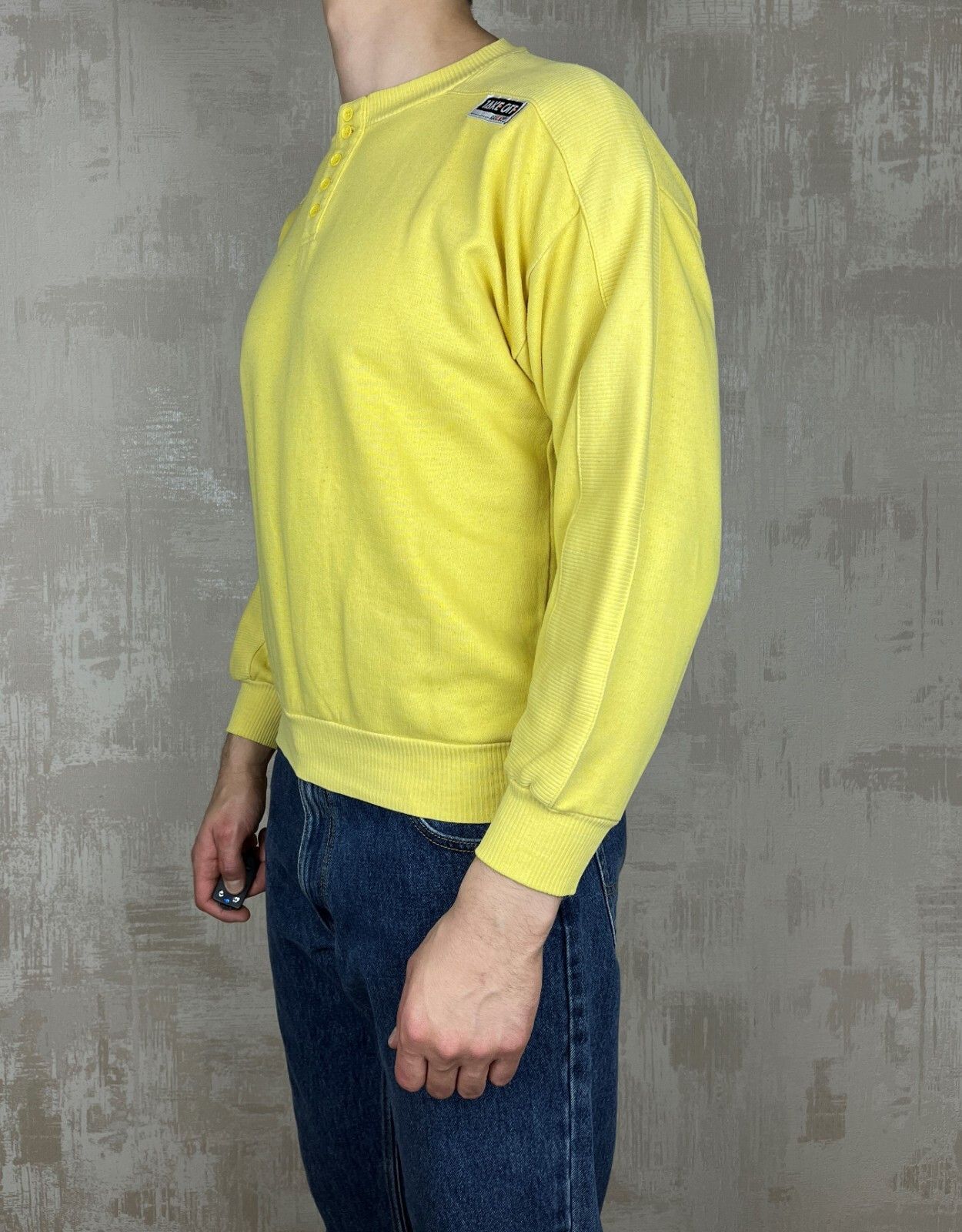 Adidas 90's Adidas TAKE OFF Vintage Henley Sweatshirt Size US XS / EU 42 / 0 - 4 Thumbnail