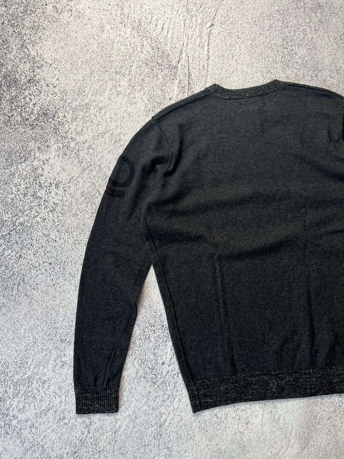 Diesel Vintage 90s Diesel Sweater Knitwear Logo rare Size US XL / EU 56 / 4 - 16 Thumbnail