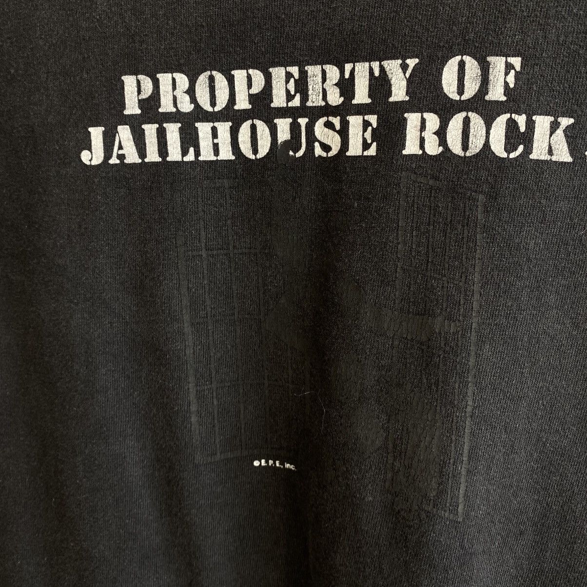 Band Tees Vintage Elvis Presley Big Logo Jailhouse rock band 90’s tee Size US L / EU 52-54 / 3 - 3 Thumbnail