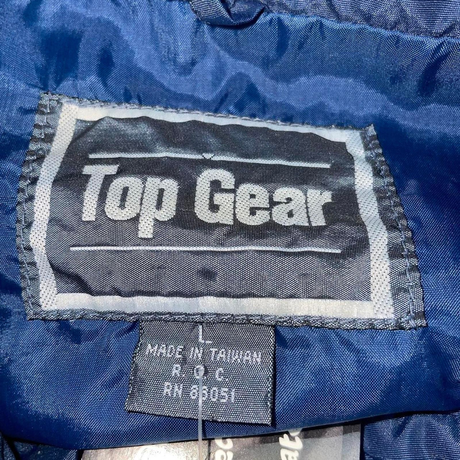 Vintage Vintage top gear windbreaker jacket Size US L / EU 52-54 / 3 - 4 Thumbnail