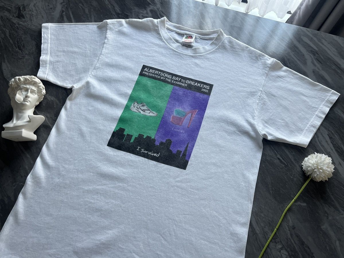 Vintage Vintage : Albertsons Bay to Breakers The Examiner 2005 Size US L / EU 52-54 / 3 - 1 Thumbnail