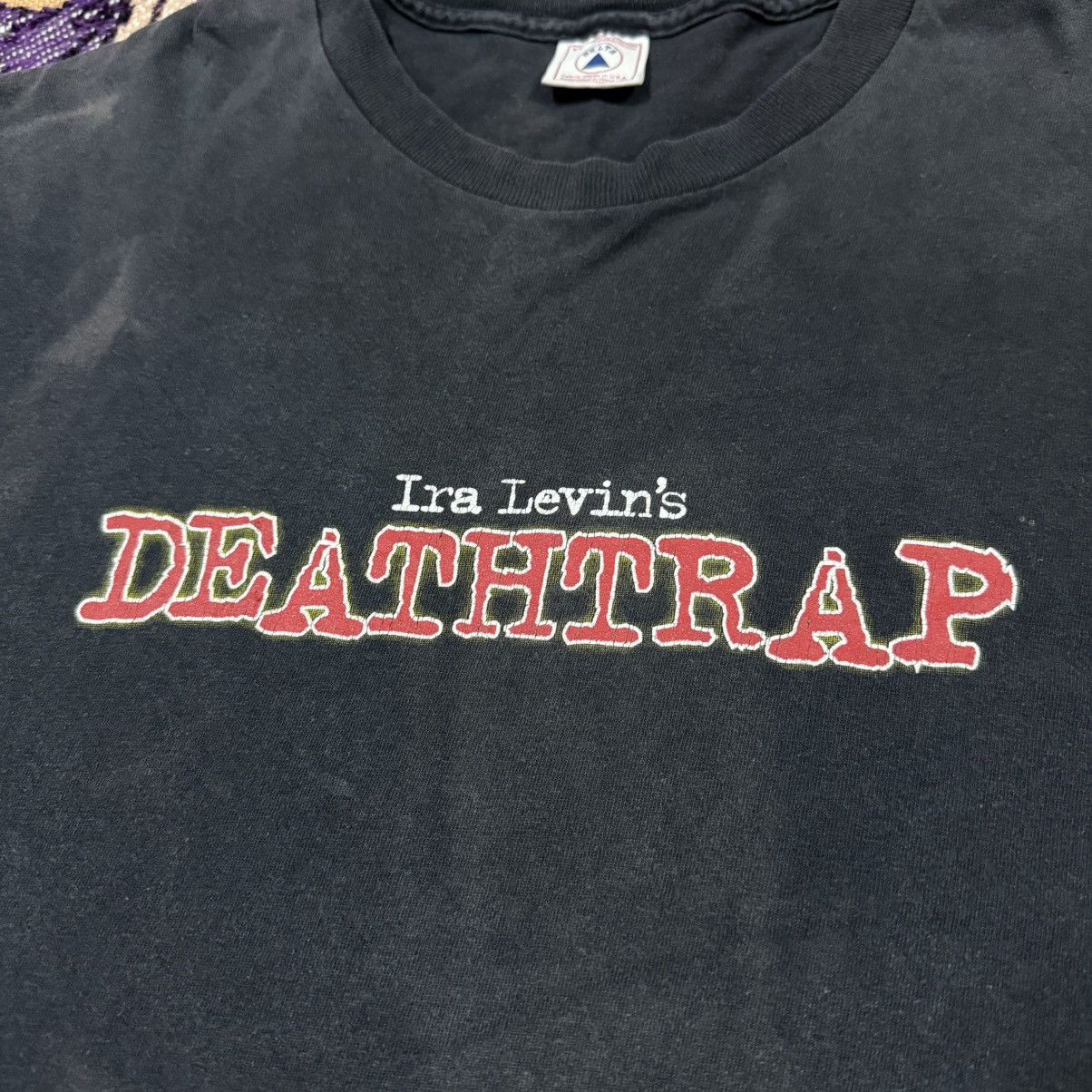 Vintage Vintage 90S DEATHTRAP by Ira Levin Size US XL / EU 56 / 4 - 4 Thumbnail