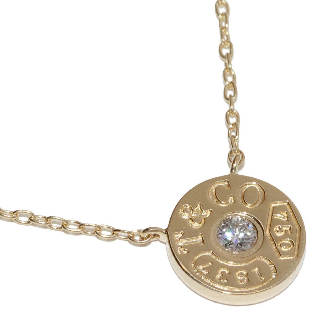 Tiffany & Co. Tiffany & Co. Tiffany & Co. 1837 Au750 Diamond Pendant Necklace Precious Metal Necklace DUTY FREE for USA Size ONE SIZE - 1 Thumbnail