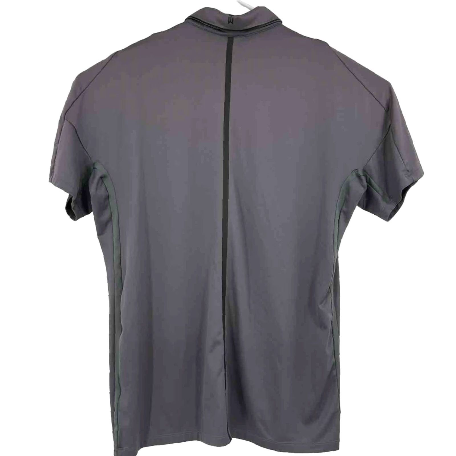 Nike Tiger Woods Collection Shirt DRI-FIT Golf Polo Gray Sz Large 726201-065 Mens