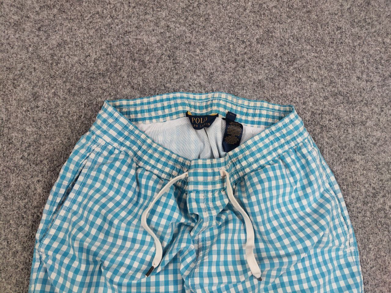 Polo Ralph Lauren Vintage Polo Ralph Lauren Blue checkered Cotton Blend Shorts Size US 32 / EU 48 - 6 Thumbnail