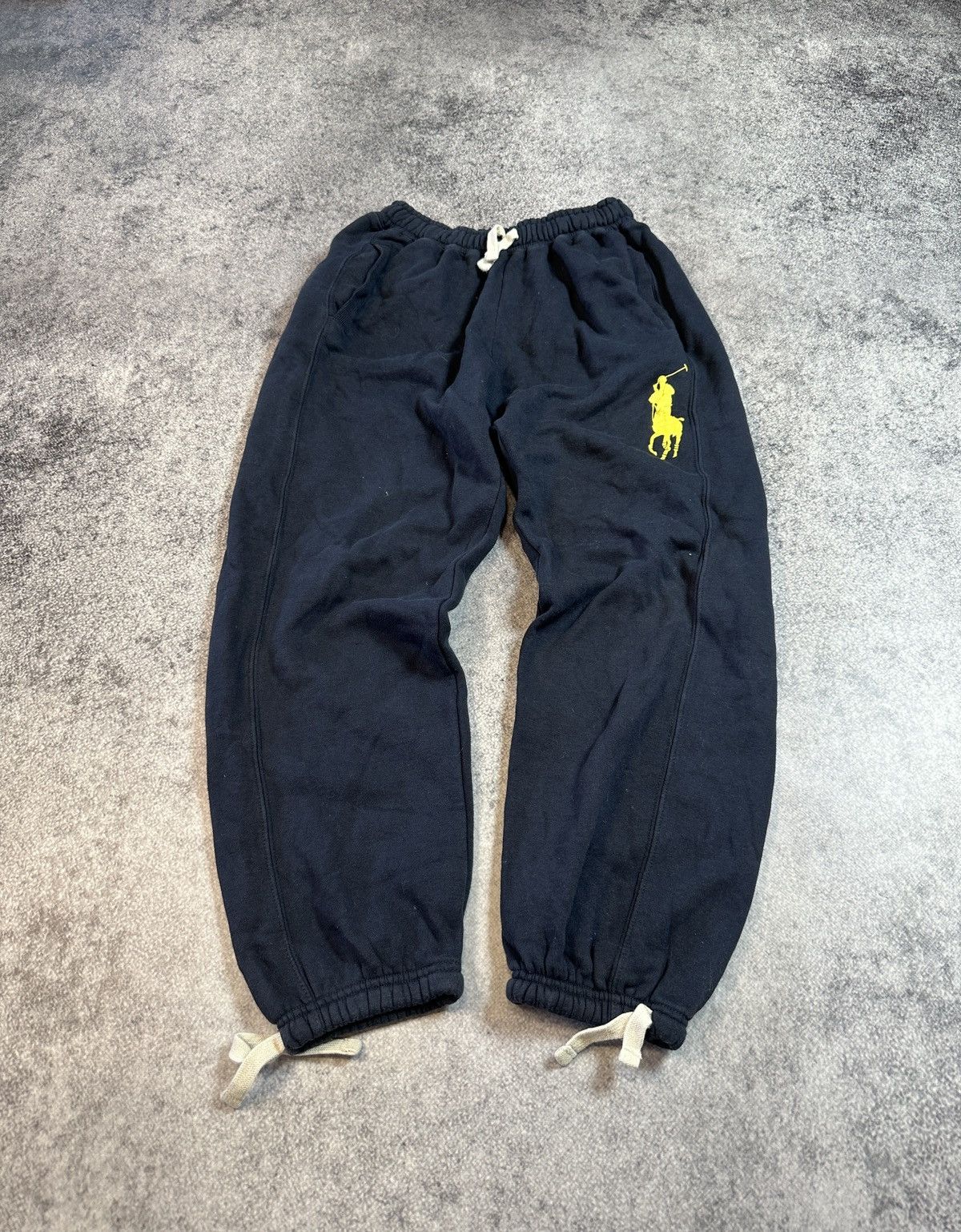 Polo Ralph Lauren Y2K Polo Ralph Lauren 3 Pants Joggers Streetwear Rare USA S Size US 31 - 1 Thumbnail