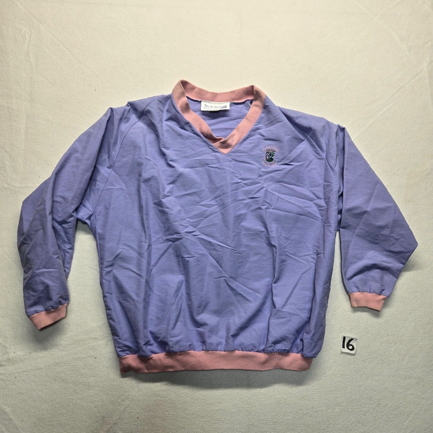 Vintage VINTAGE Profile Shirt Jacket Mens M Green Tartan Check Embroidered Golf Scotland St Andrews Pullover Windbreaker Size US M / EU 48-50 / 2 - 4 Thumbnail