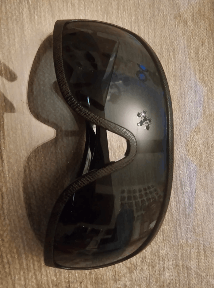 Prada PRADA Sunglasses Wrap Shield Mask Symbole Sport Red Tab Size ONE SIZE - 4 Thumbnail