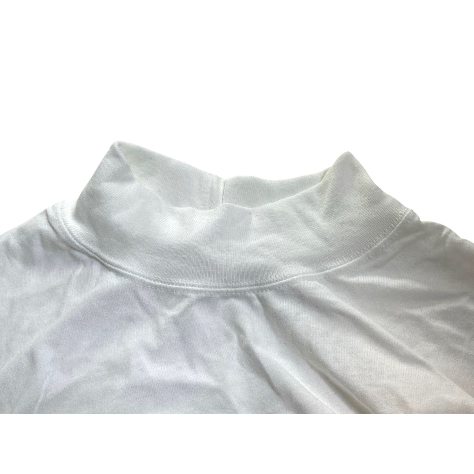 Vintage VINTAGE Gator Shirt Mens XL Mock Turtleneck Deadstock NWOT 00s Made in USA white Size US XL / EU 56 / 4 - 3 Thumbnail