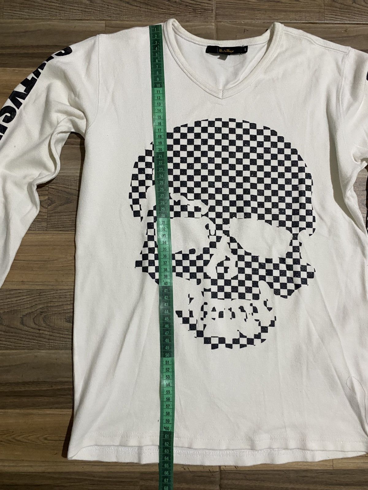 Japanese Brand PROTO TYPE SKULL LONG SLEEVE TEE Size US L / EU 52-54 / 3 - 6 Thumbnail