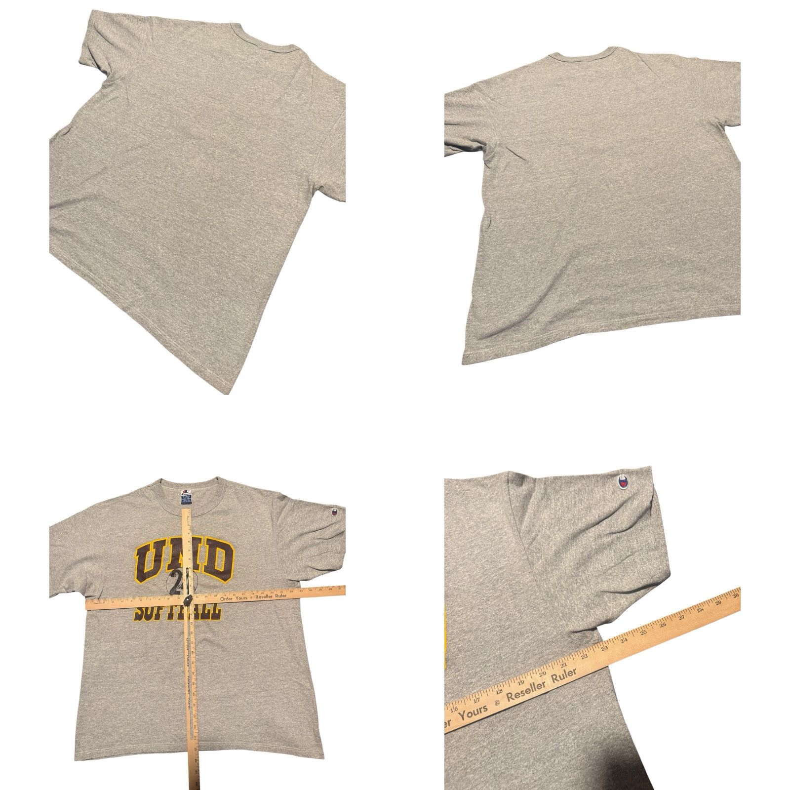 Champion VINTAGE Champion T-Shirt University of Maryland Softball Print 90s Grey XL Men Size US XL / EU 56 / 4 - 9 Thumbnail