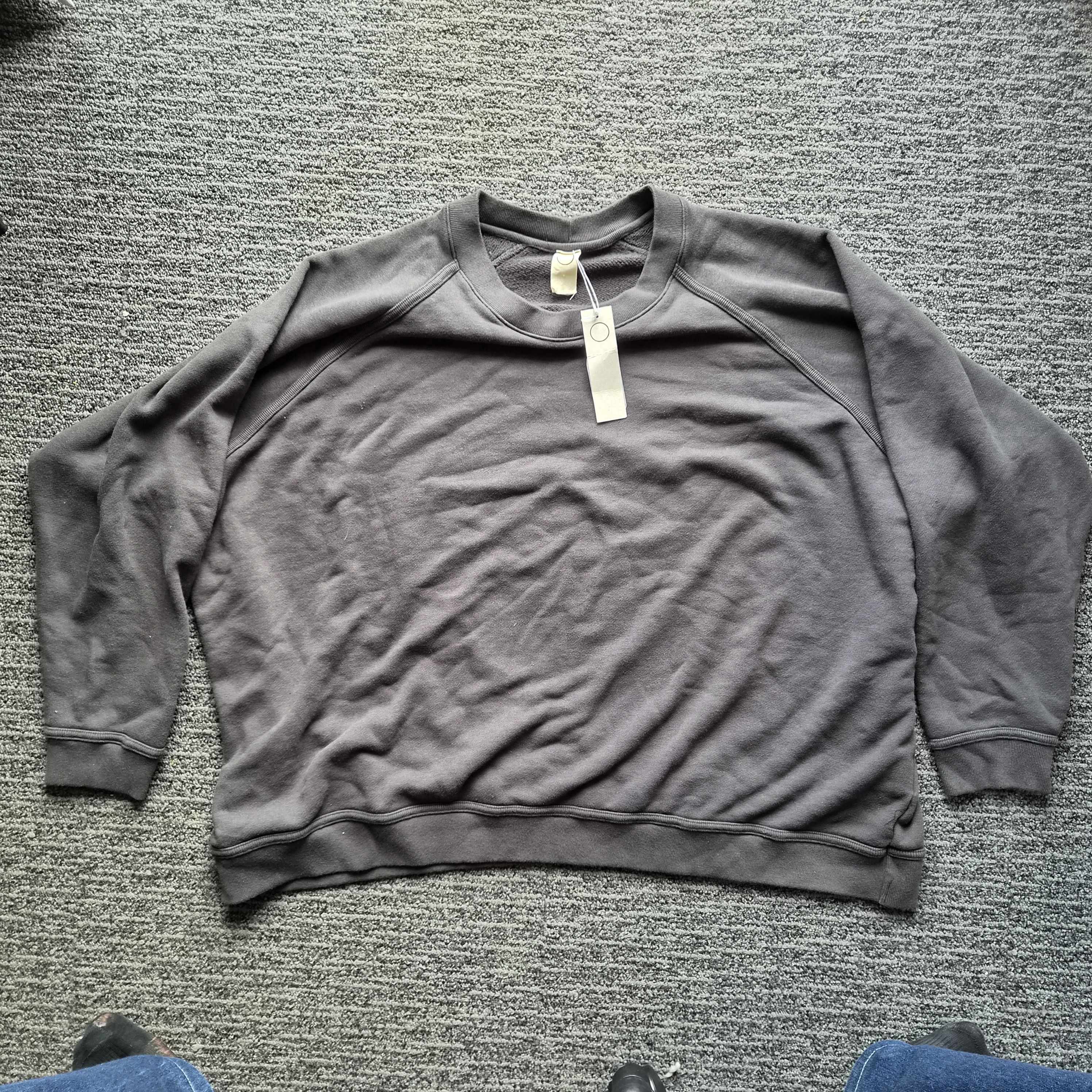 Jan Jan Van Essche Jan-Jan Van Essche Off Black O-Project Sweatshirt Size US M / EU 48-50 / 2 - 2 Thumbnail