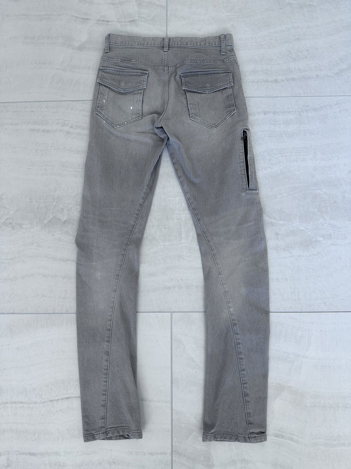 If Six Was Nine × Le Grande Bleu (L.G.B.) × Shellac SHELLAC J CUT SPIRAL DENIM ZIPPER POCKET Size US 30 / EU 46 - 11 Thumbnail