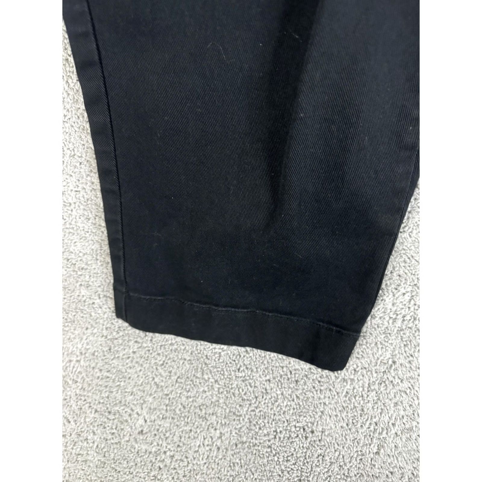 Brooks Brothers Brooks Brothers Clark Fit Chino Pants Flat Front 42x30 Black Mens Casual Dress Pants Size US 42 / EU 58 - 5 Thumbnail