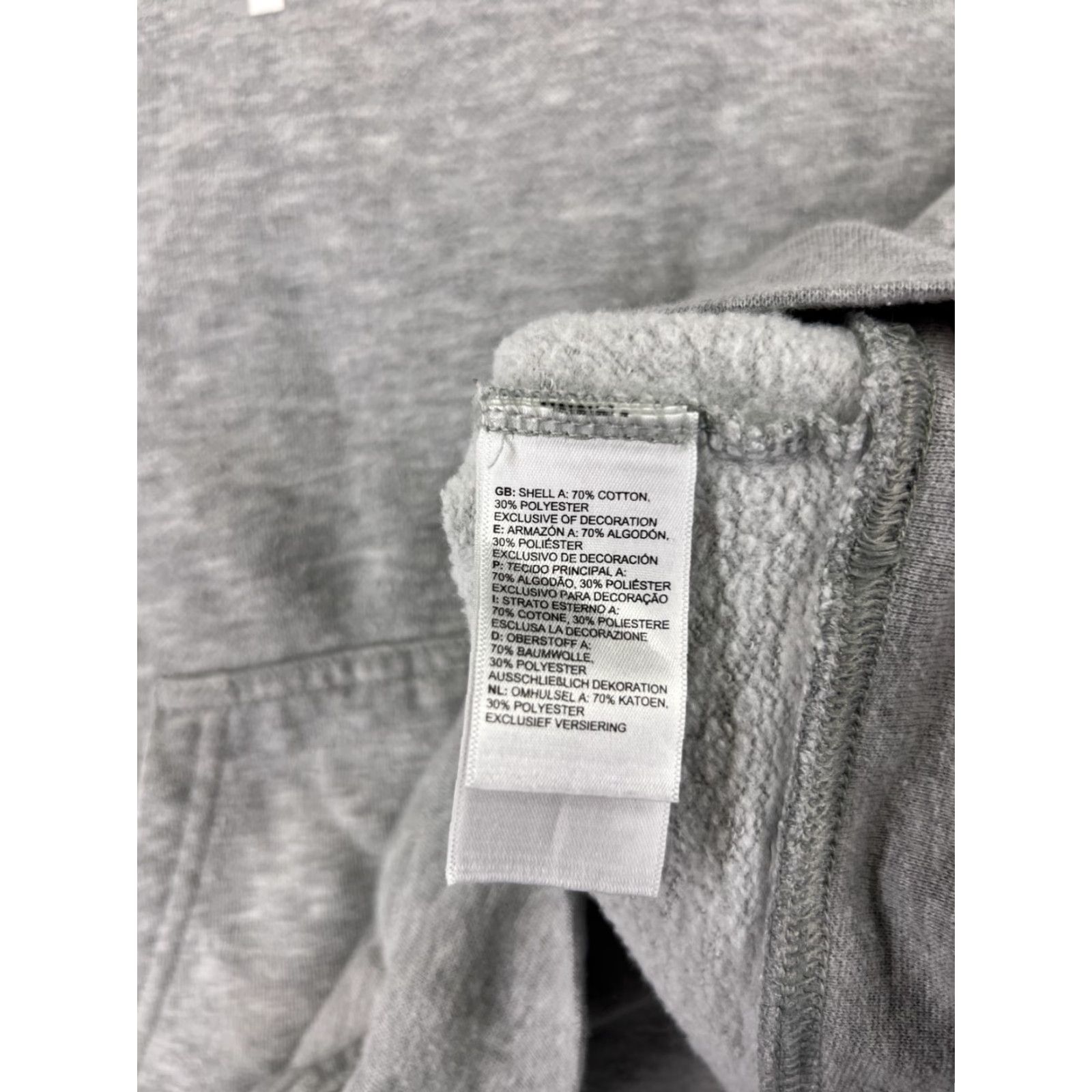 The North Face VINTAGE is not applicable; The North Face Hoodie Womens M Gray Logo Pocket Cotton Blend Size M / US 6-8 / IT 42-44 - 4 Thumbnail