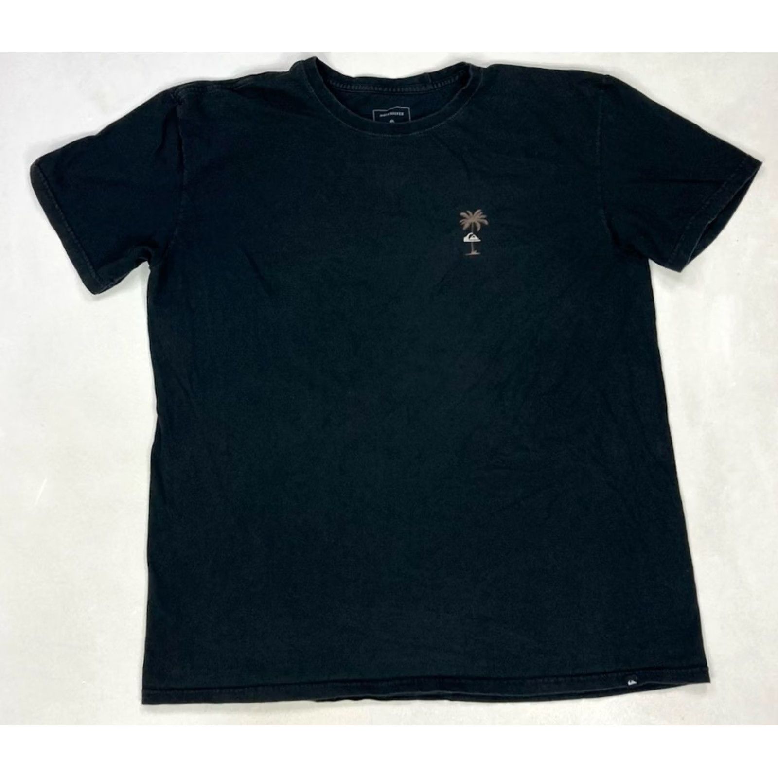 Quiksilver VINTAGE Quiksilver Shirt XL Black Palm Tree Logo Graphic T-shirt Men L/S? Size US XL / EU 56 / 4 - 3 Thumbnail
