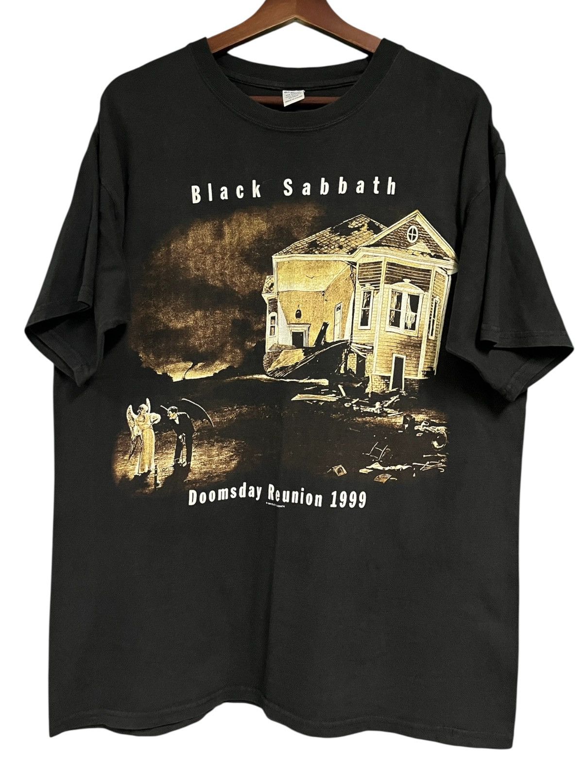 Band Tees Vintage Black Sabbath 90s t shirt Size US XL / EU 56 / 4 - 1 Thumbnail