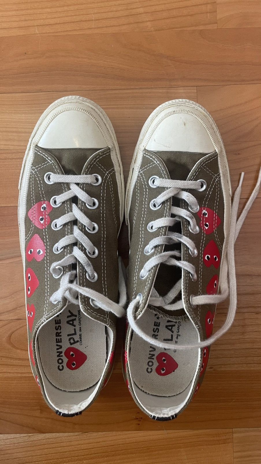 Comme des Garcons PLAY Comme des Garcon PLAY / Converse sneakers Size US 8.5 / EU 41-42 - 7 Thumbnail