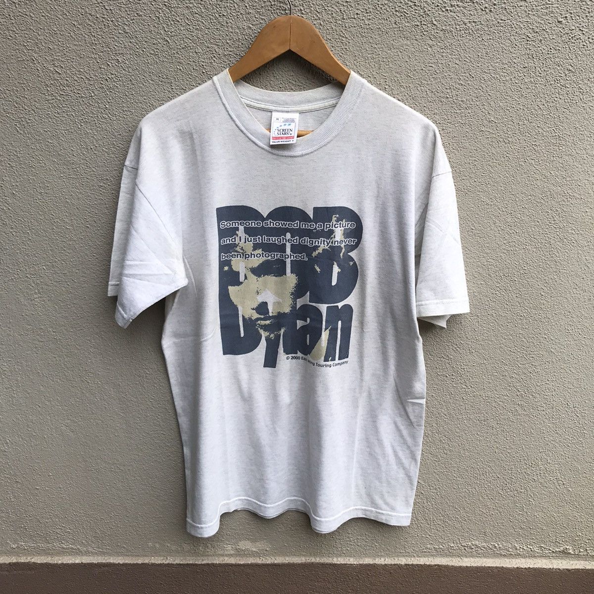 Band Tees Vintage BOB DYLAN tour tee rock singer Size US M / EU 48-50 / 2 - 1 Thumbnail