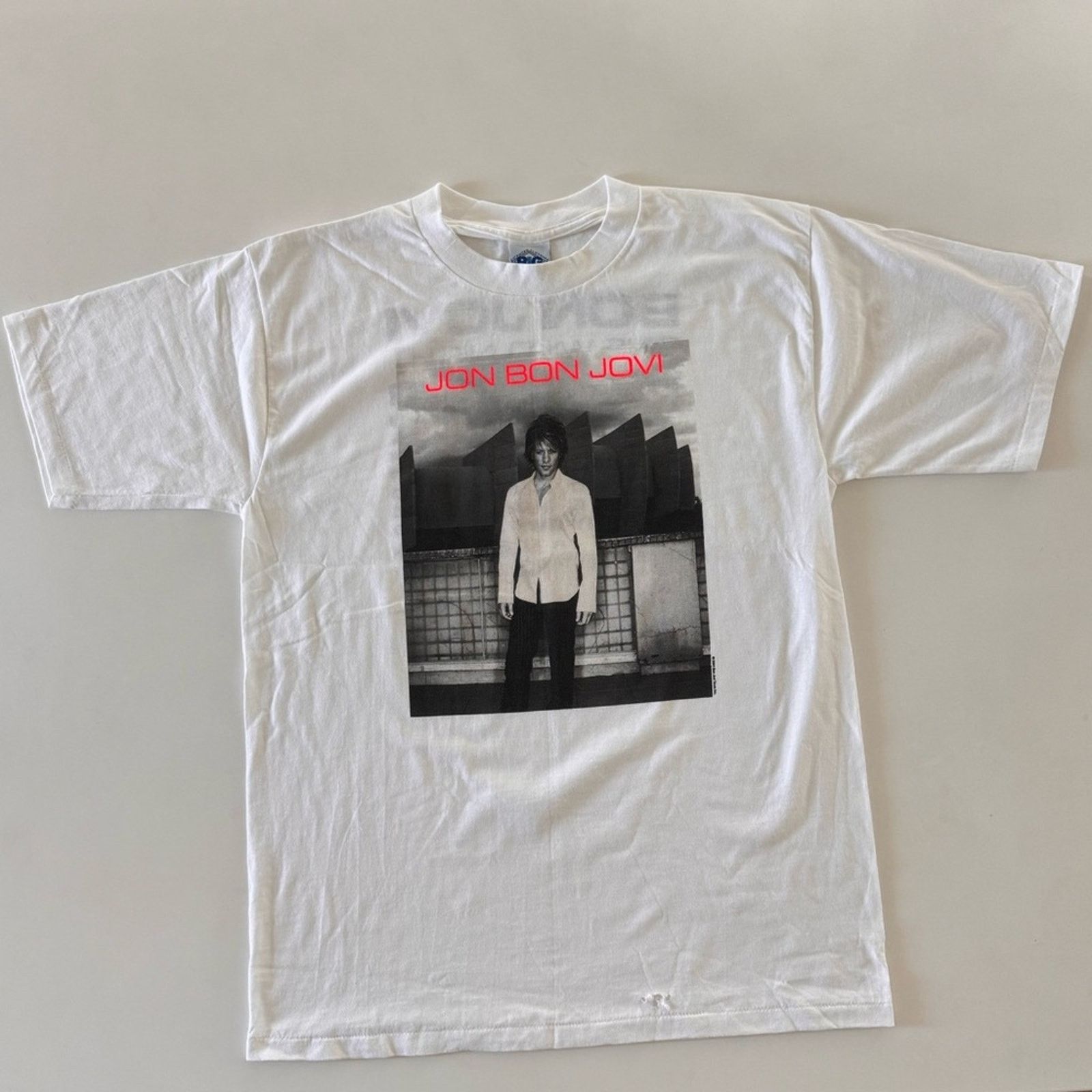 Vintage VTG Bon Jovi tee Size US L / EU 52-54 / 3 - 9 Thumbnail