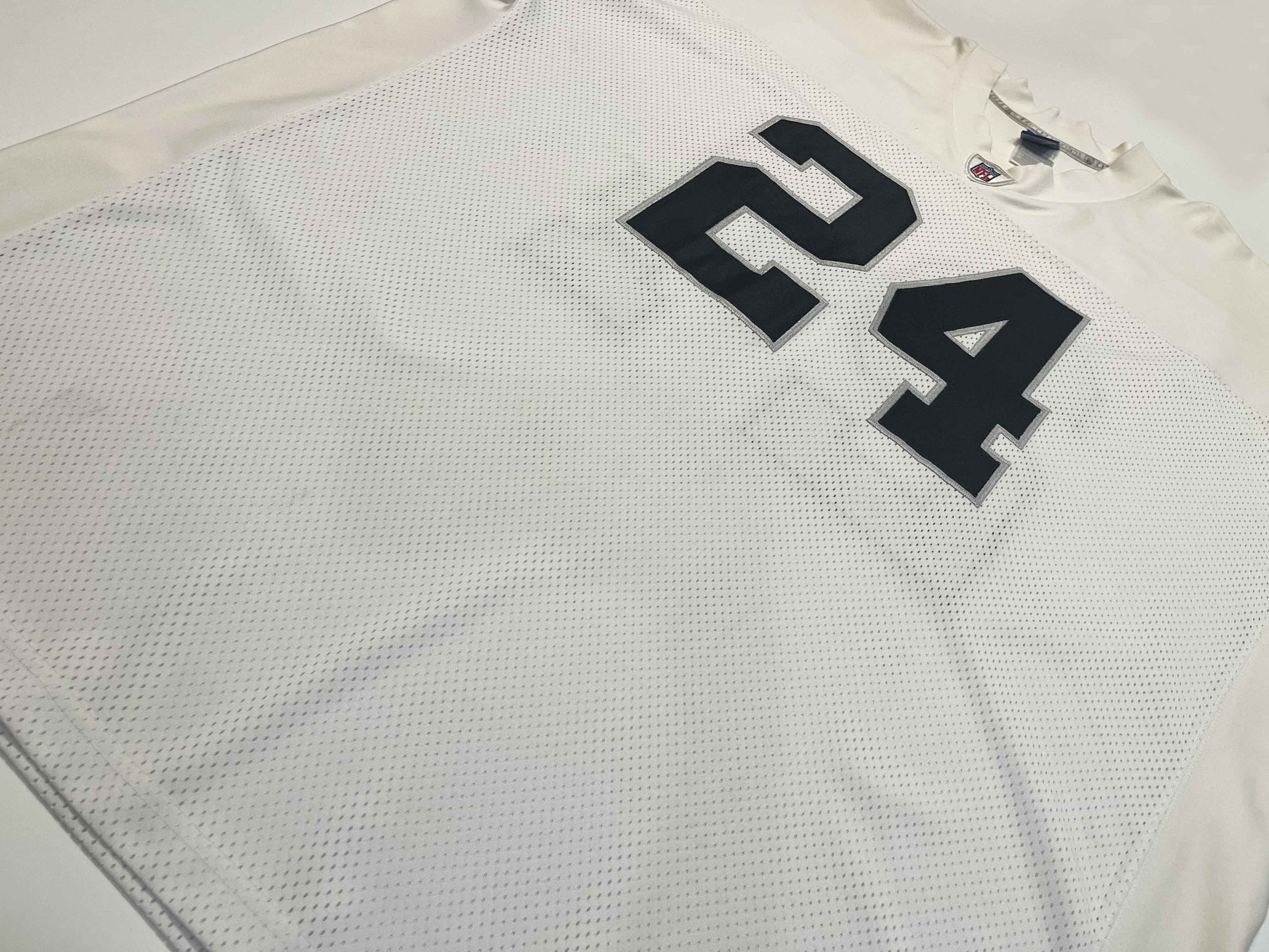 Reebok Reebok Authentic NFL Oakland Raiders C.WOODSON #24 Jersey Size US XXL / EU 58 / 5 - 8 Thumbnail