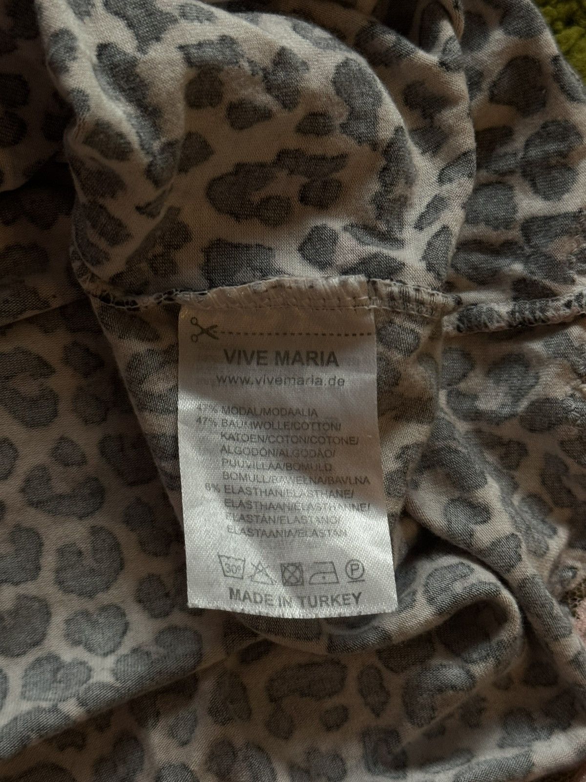 Hysteric Glamour + Vive Maria + avant garde leopard pattern Y2K tank top Size L / US 10 / IT 46 - 6 Thumbnail