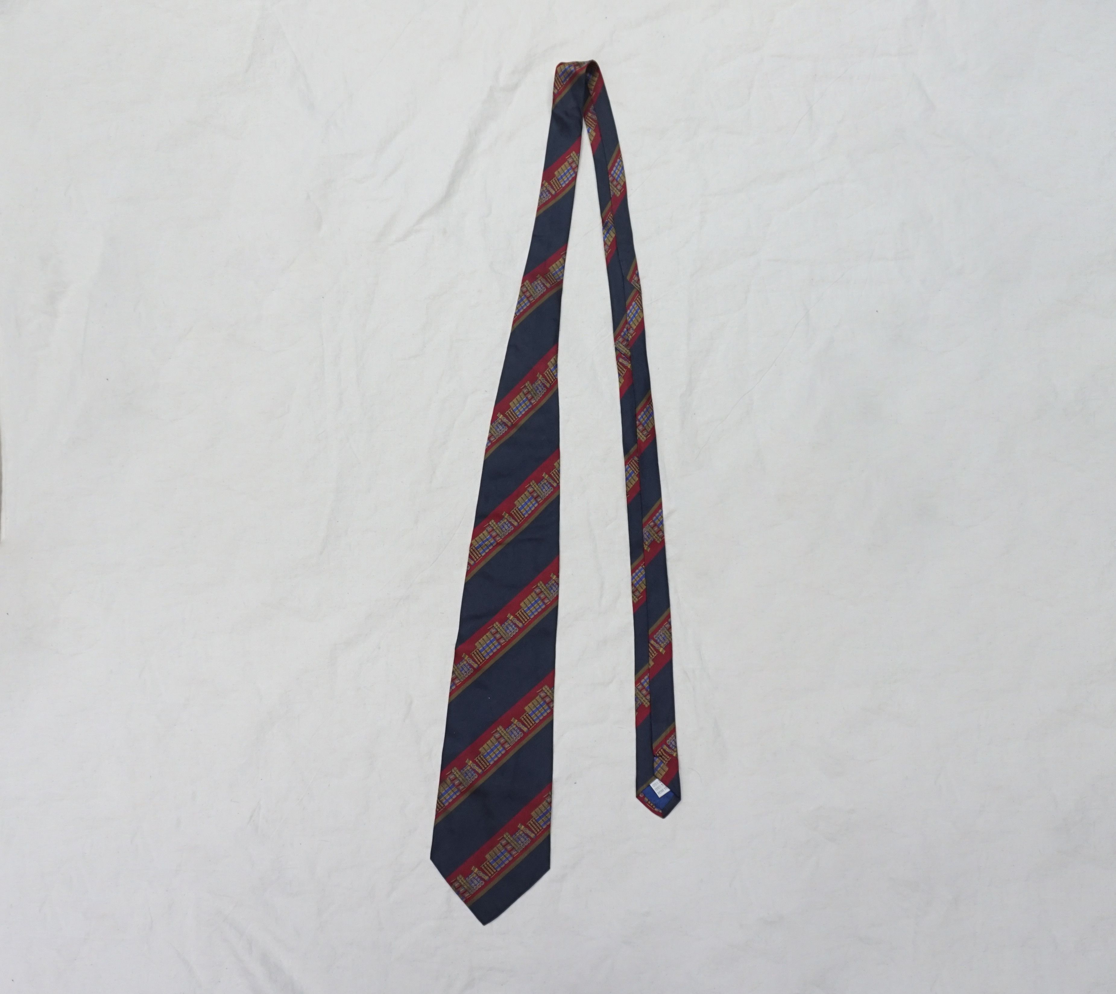 Moschino 90's Moschino Patterned Necktie Size ONE SIZE - 1 Thumbnail