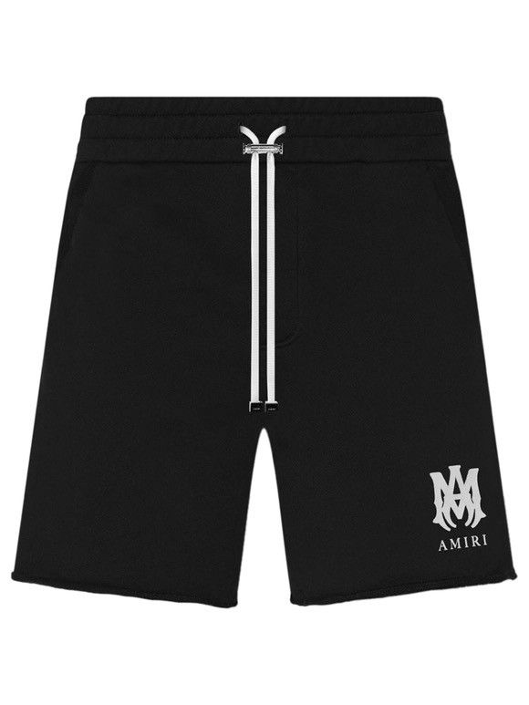 Amiri MA Core Logo Drawstring Short Black SZ Large Size US 32 / EU 48 - 1 Thumbnail