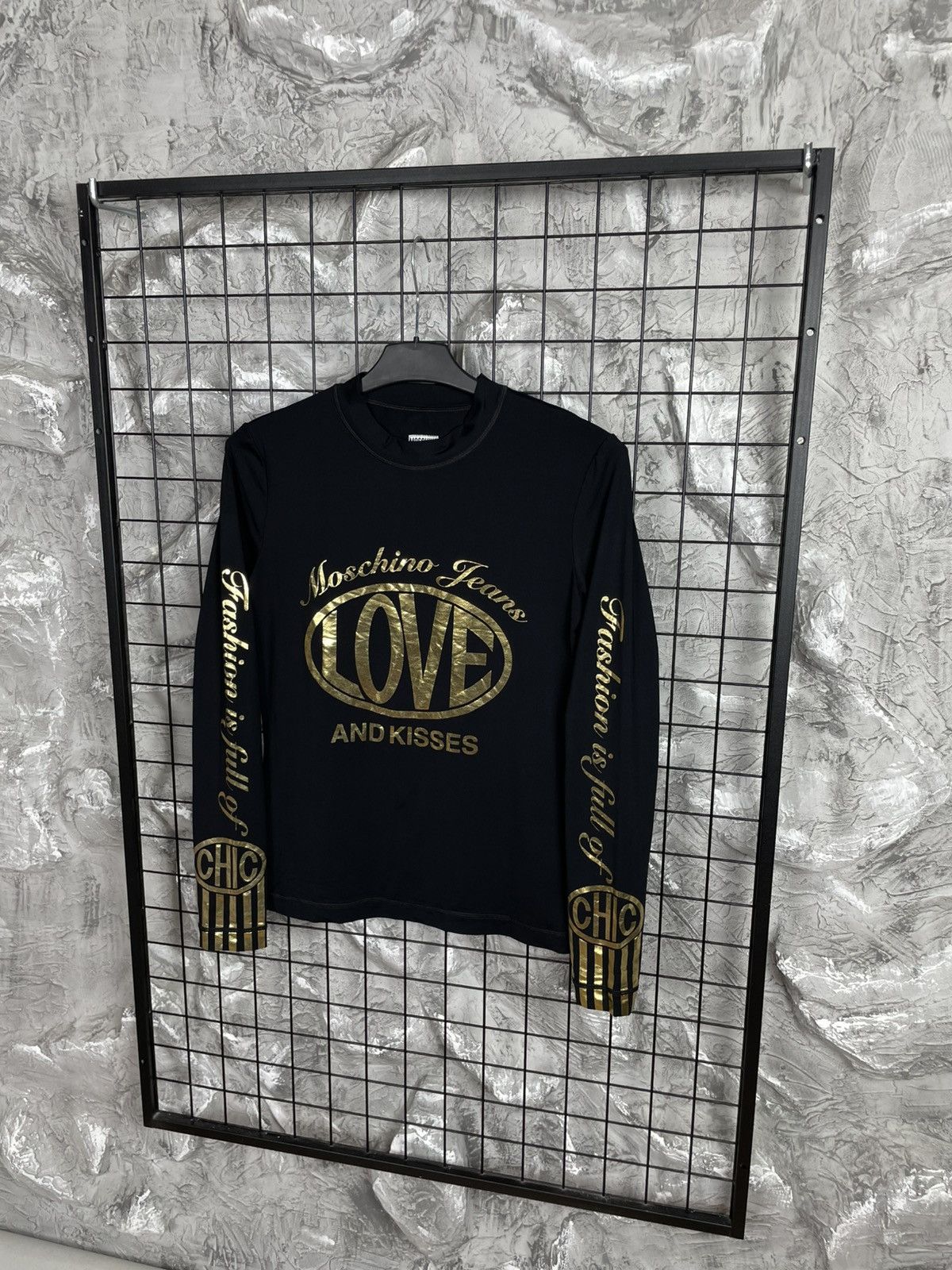 Moschino Moschino Vintage Rare Love and Kisses Long Sleeve Top Y2K Size M / US 6-8 / IT 42-44 - 5 Thumbnail