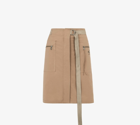 Fendi o1loc1c0824 Skirt in Brown Size 27" / US 4 / IT 40 - 1 Thumbnail