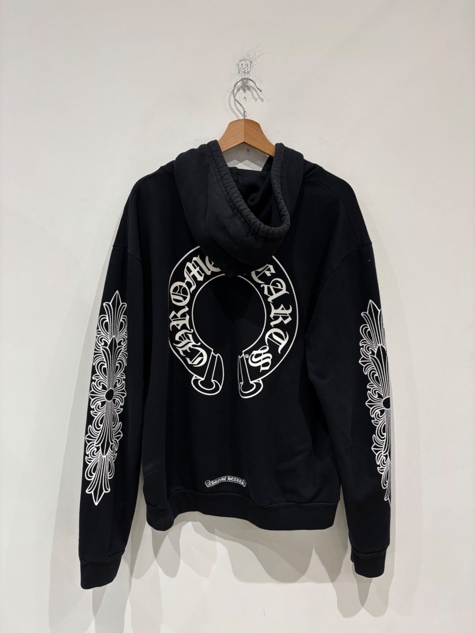 Chrome Hearts Chrome Hearts Horseshoe Floral Pullover Hoodie Black Size US S / EU 44-46 / 1 - 5 Thumbnail