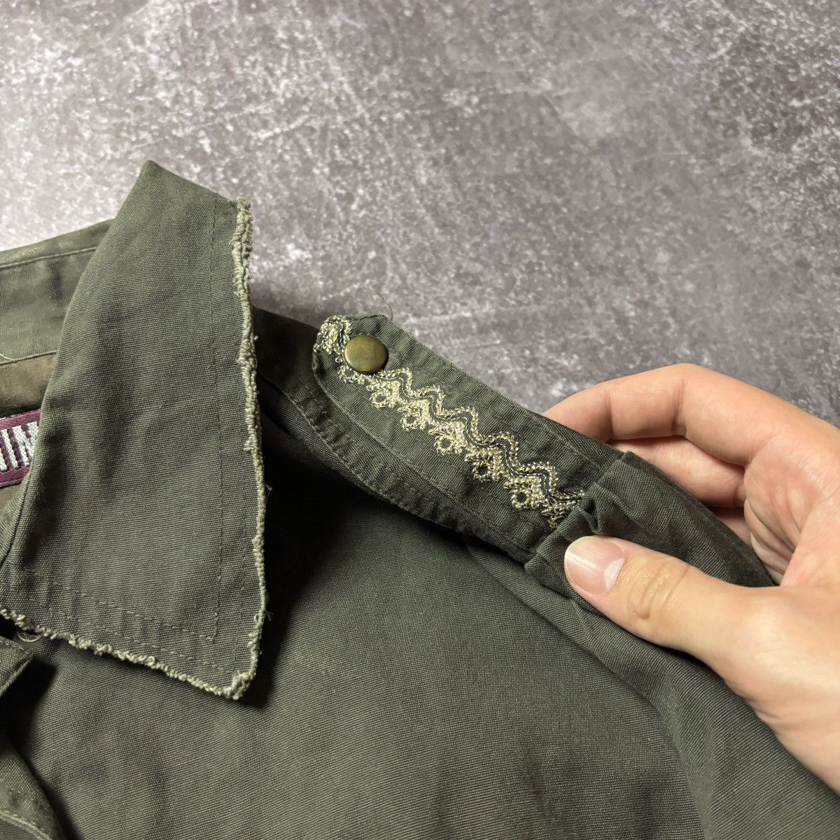 Vintage Napoleon VINTAGE Y2K MILITARY JACKET JAPAN STYLE AVANT GARDE Size S / US 4 / IT 40 - 5 Thumbnail