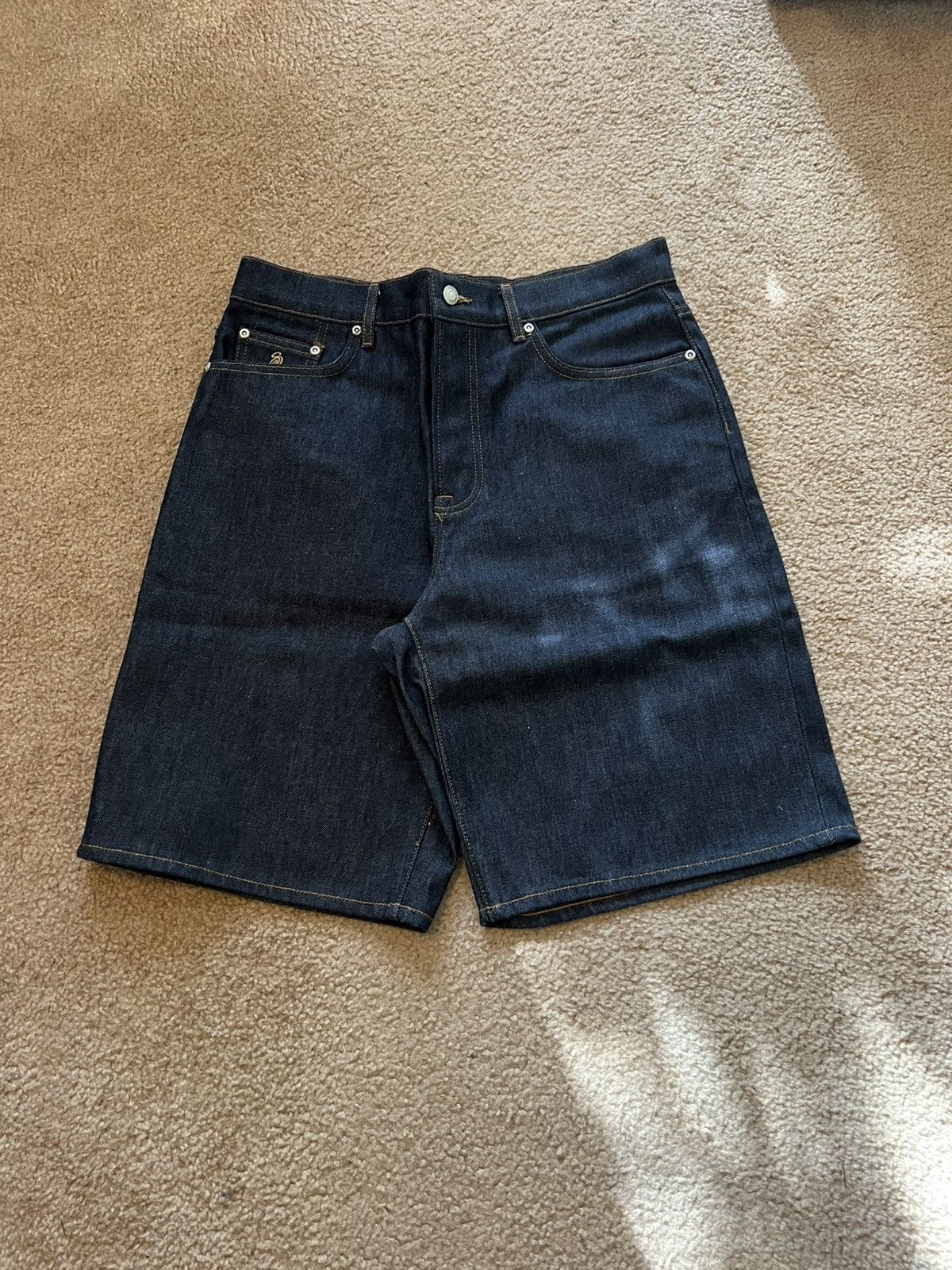 Stussy Big Ol’ Short Raw Denim
