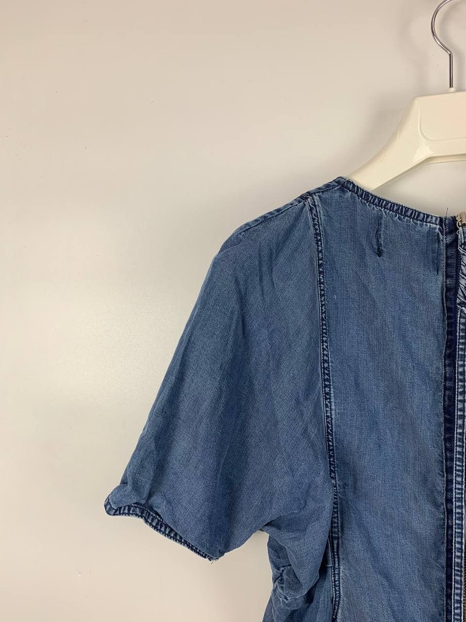 Acne Studios Acne vintage midi dress blue cotton 38 Size XS / US 0-2 / IT 36-38 - 7 Thumbnail