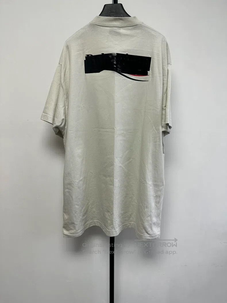 Balenciaga Balenciaga Embroidered Logo T-shirt with Short Sleeves Size US M / EU 48-50 / 2 - 2 Thumbnail