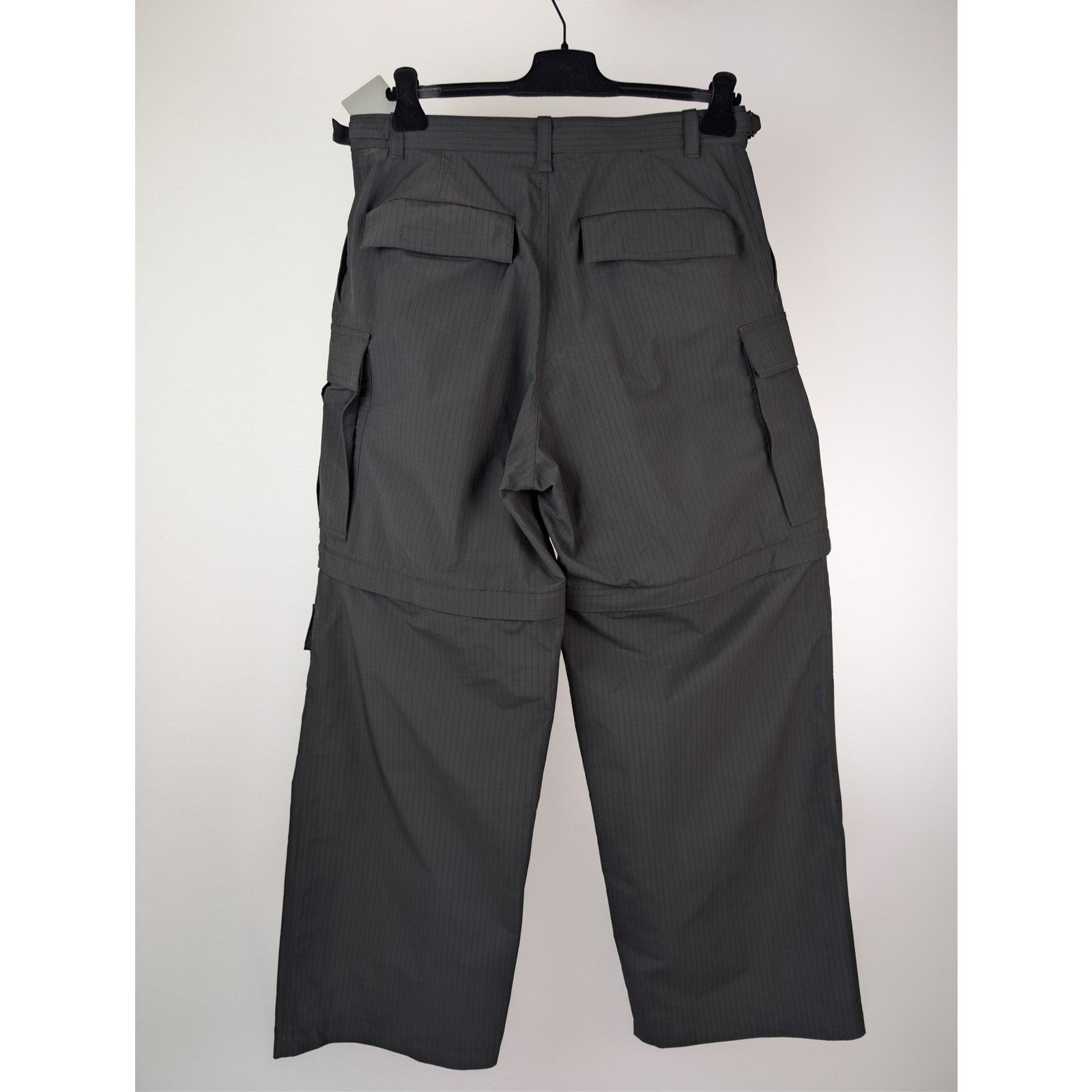 Balenciaga o1rshd1 Unity Sports Icon Light Cargo Pants in Black Size US 32 / EU 48 - 13 Thumbnail
