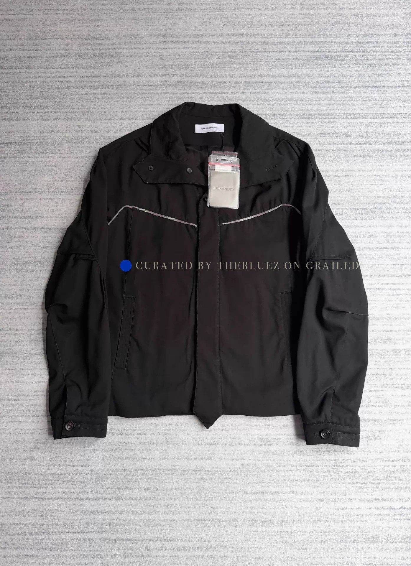 Kiko Kostadinov K-Dart Style Jacket in Classic Black Size US S / EU 44-46 / 1 - 1 Thumbnail