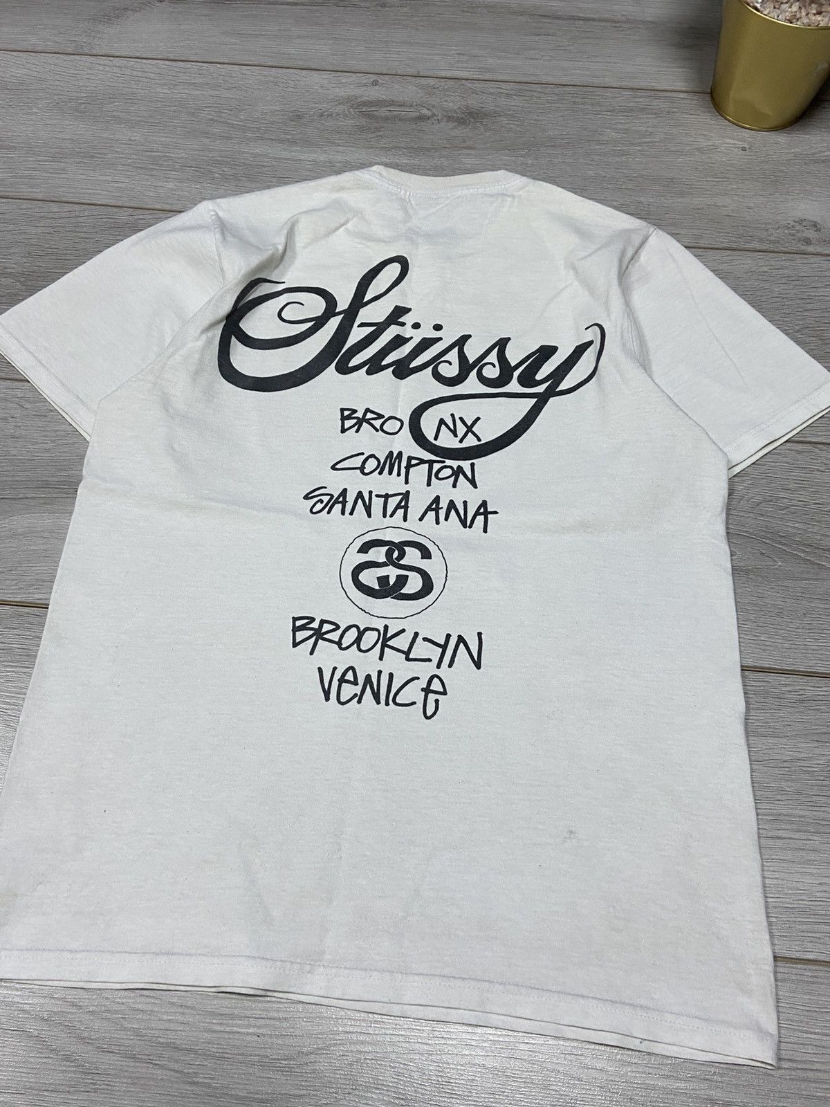 Dover Street Market × Stussy Stussy Dover Street Market World Tour Tee Mens Size US S / EU 44-46 / 1 - 10 Thumbnail
