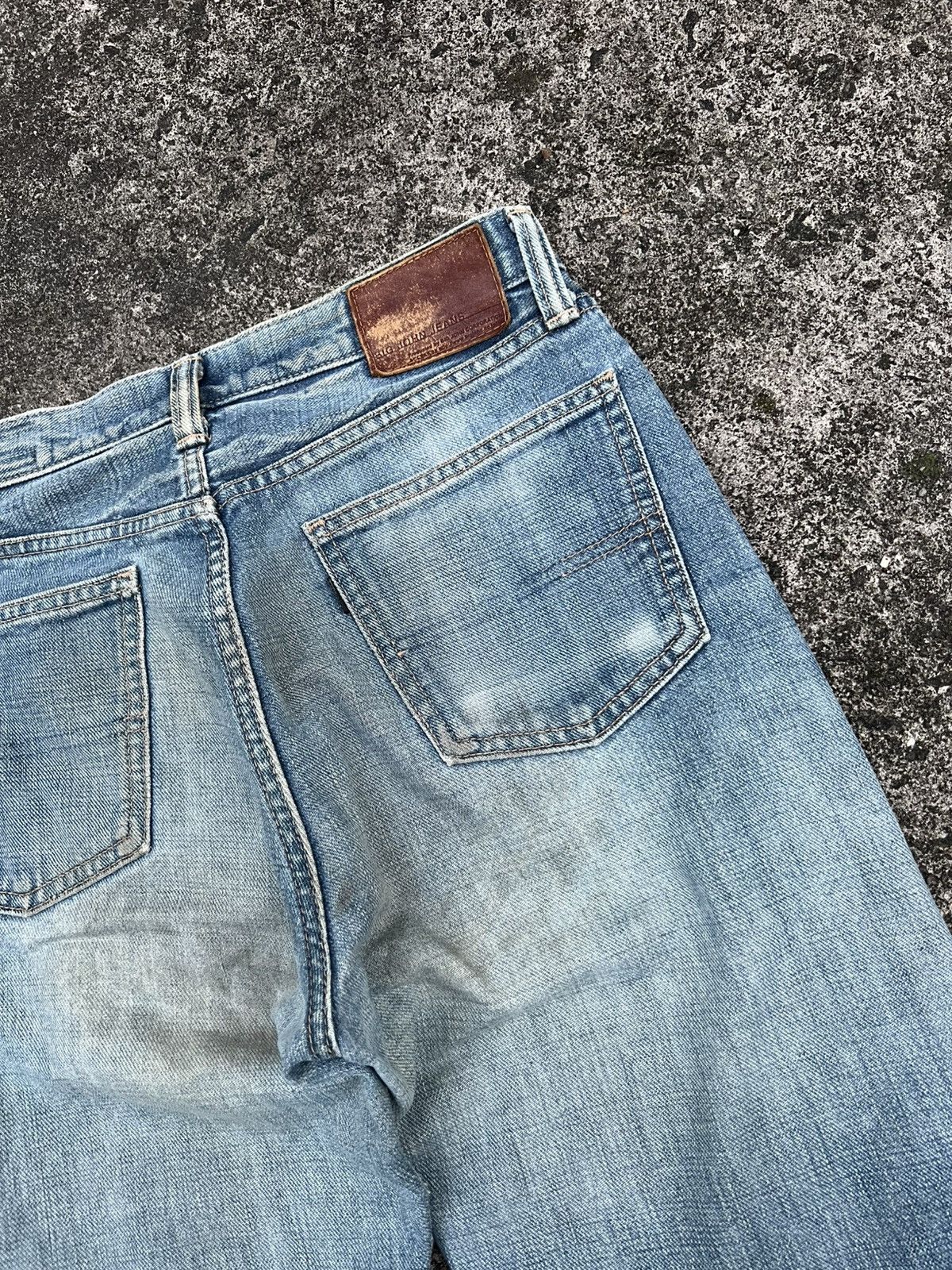 Big John × If Six Was Nine × Vintage VINTAGE 90’S BIG JOHN MUD WASH JEAN Size US 28 / EU 44 - 11 Thumbnail