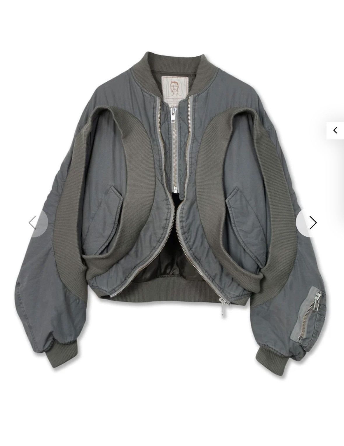 Other CyclebyMYOB Bomber Grey Wool Size ONE SIZE - 4 Thumbnail
