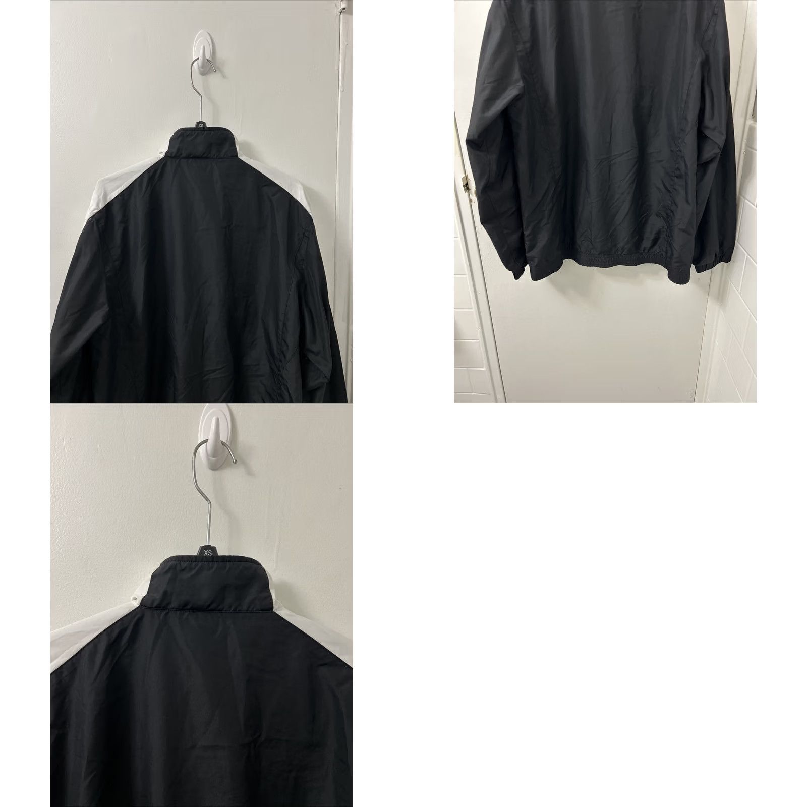 Adidas Adidas Track Jacket Womens XS Black White Full Zip Long Sleeve Tricot Pockets Breathable Lightweight Easy Care Size XS / US 0-2 / IT 36-38 - 8 Thumbnail