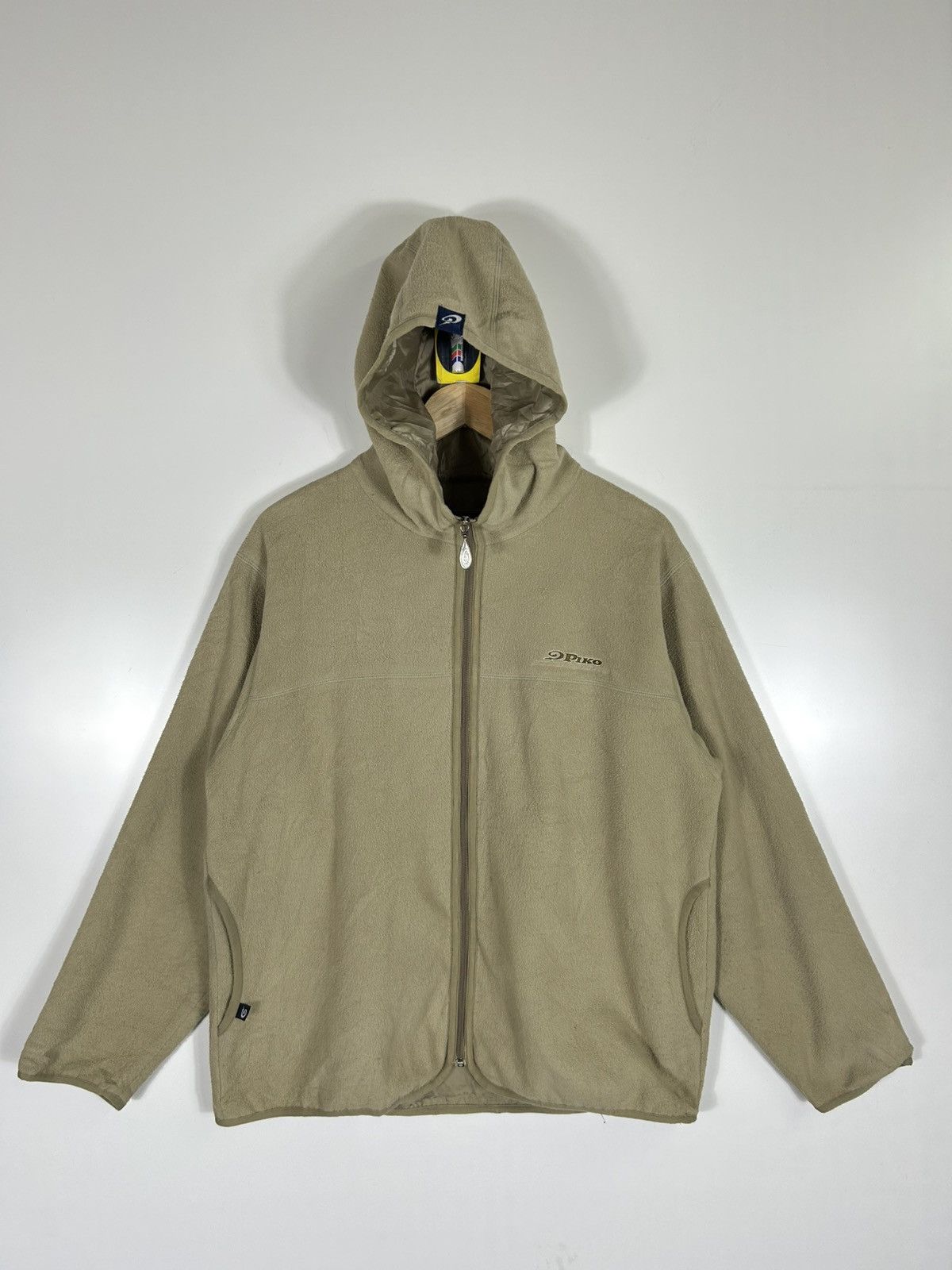 Vintage ⚡️Vintage Piko Hawaiian Longboard Wear Hooded Fleece Jacket Size US M / EU 48-50 / 2 - 1 Thumbnail