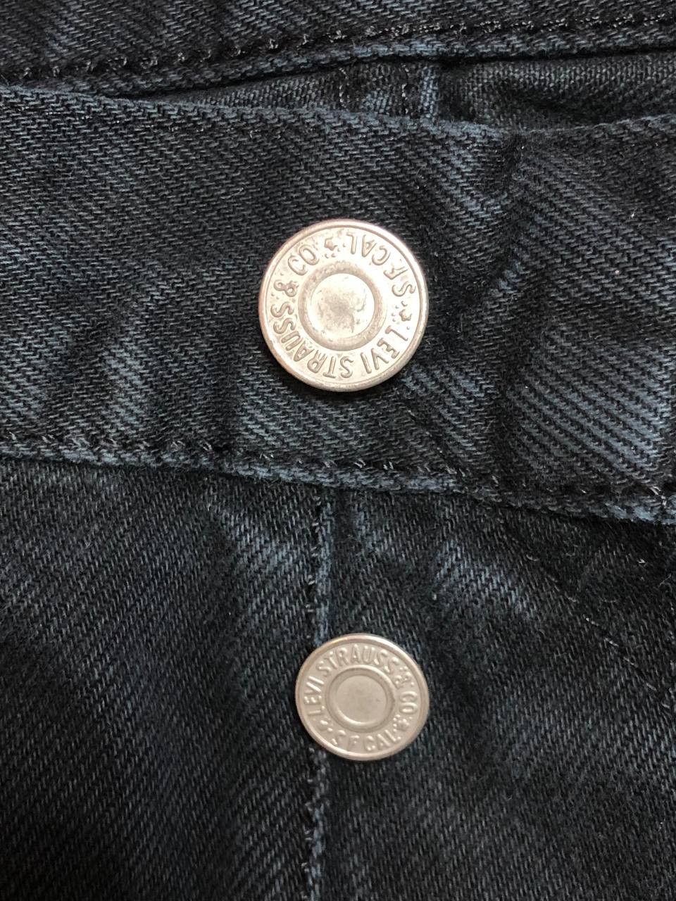 Levi's Vintage Levi's Red Tab Black Denim Jeans Size US 30 / EU 46 - 8 Thumbnail