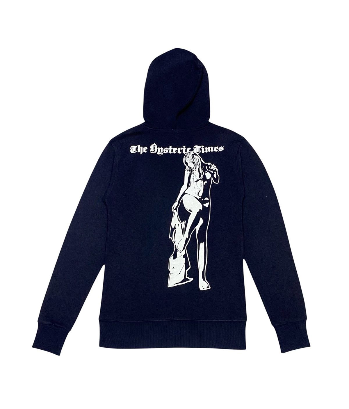 Hysteric Glamour Vtg Hysteric Glamour “The Hysteric Times” Big Logo Hoodie Size US S / EU 44-46 / 1 - 1 Thumbnail
