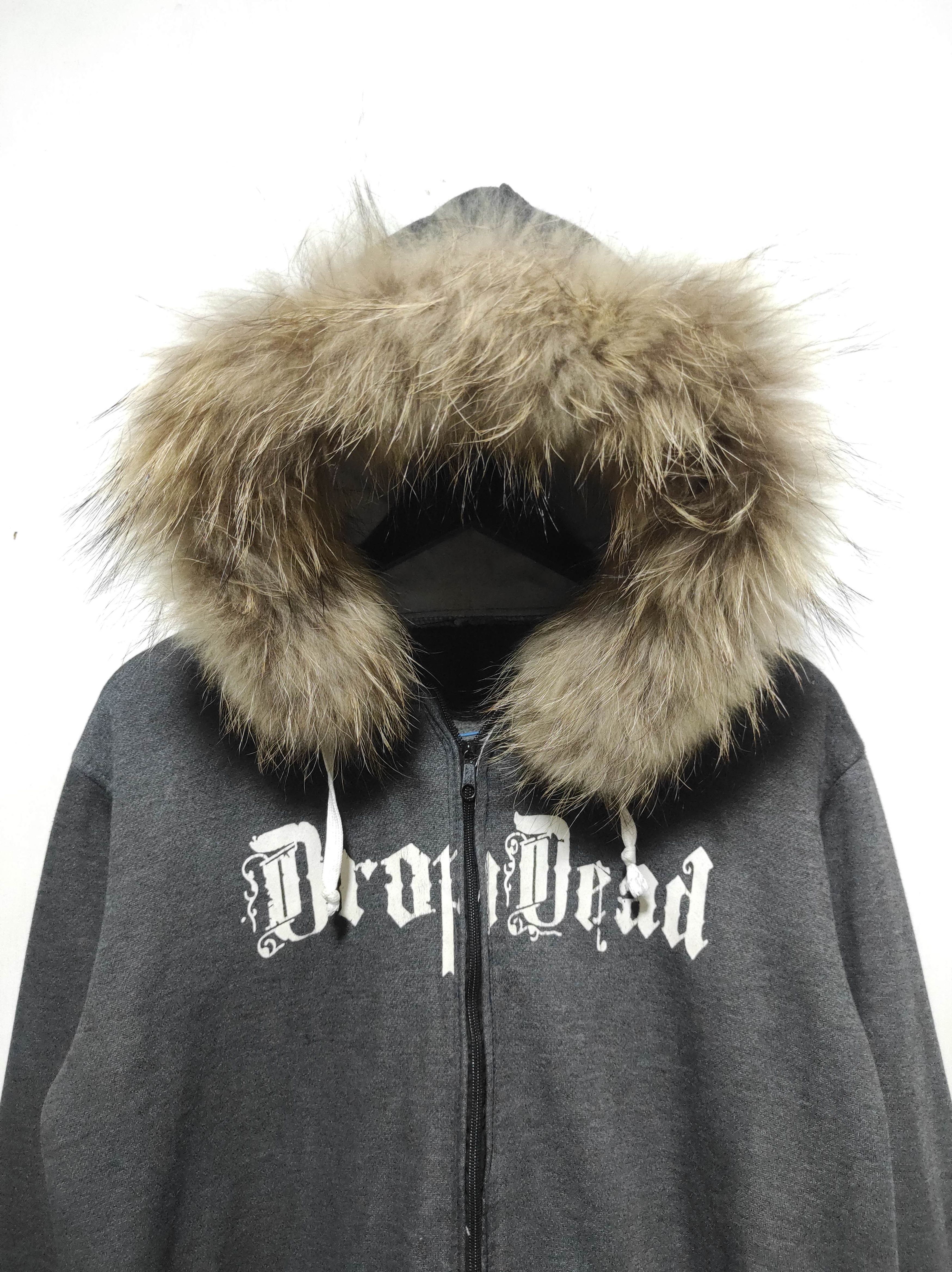 Japanese Brand Drop Dead Zip Fur Hoodie LGB IfSixWasNine style Size US M / EU 48-50 / 2 - 4 Thumbnail