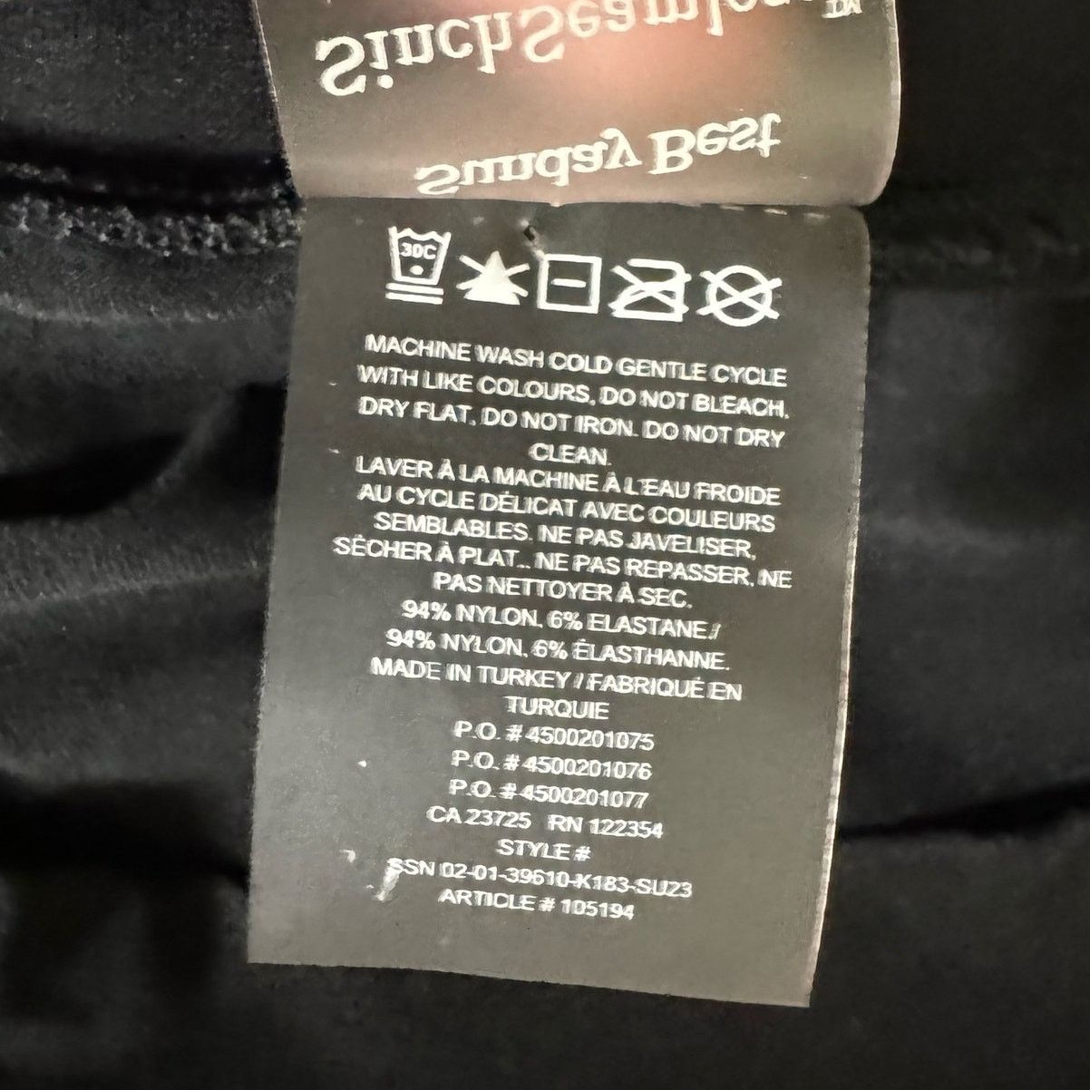Aritzia sunday best | sinch seamless athletic black baby tee sz S Size S / US 4 / IT 40 - 6 Thumbnail
