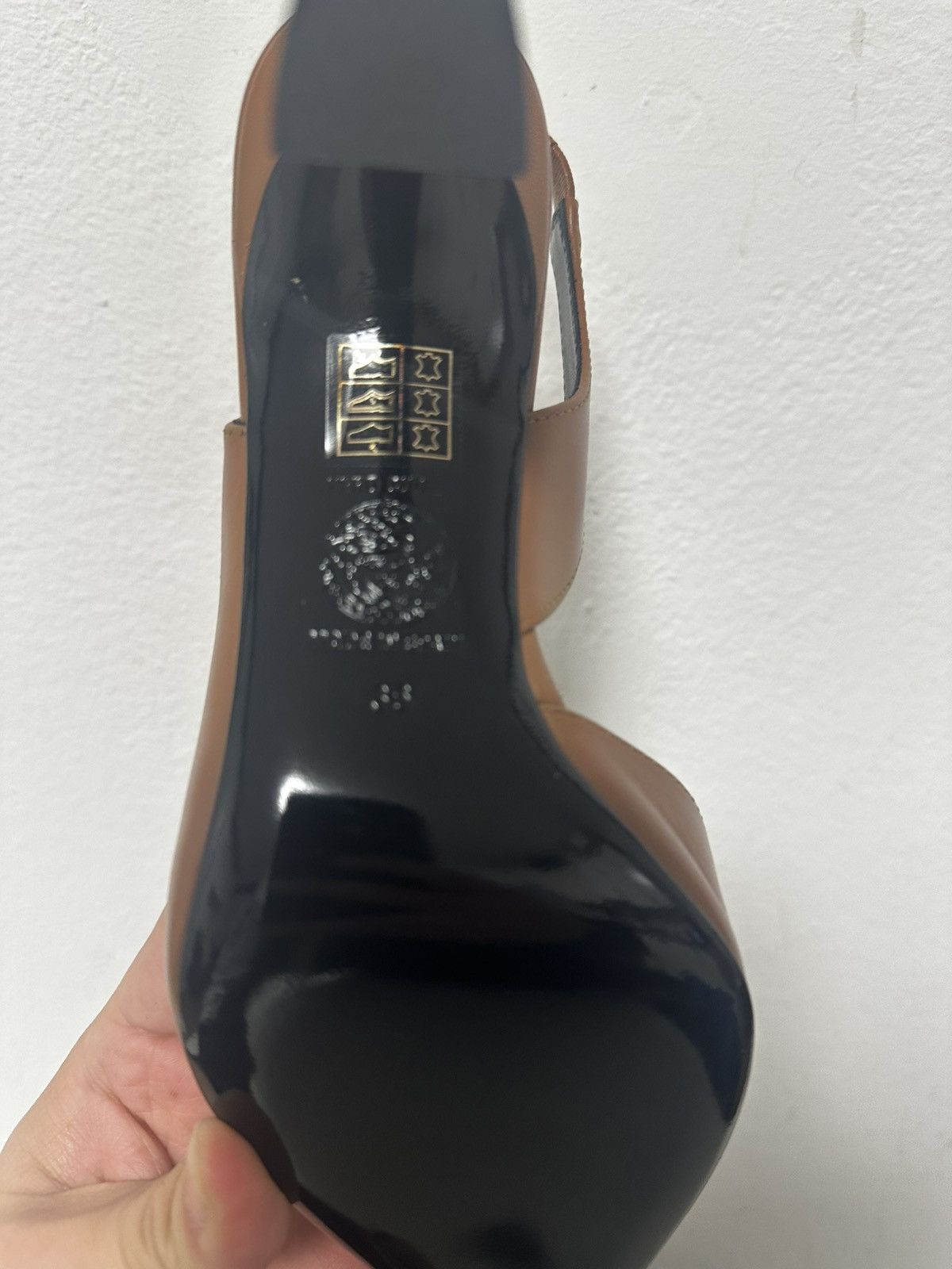 Versace Versace Medusa Slingback Pumps Size US 6 / IT 36 - 7 Thumbnail