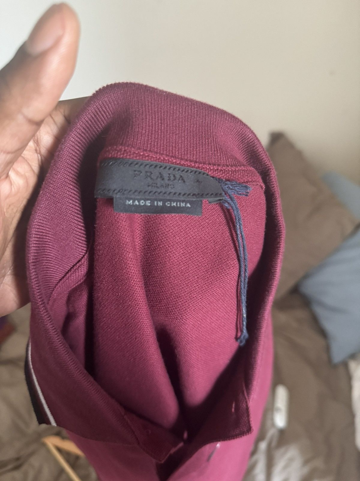 Prada Prada logo shortsleeve Size US XL / EU 56 / 4 - 8 Thumbnail